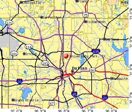 University Park, Texas (TX 75205) profile: population, maps, real ...