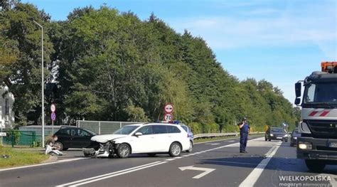 Nowy Tomyśl Wypadek na obwodnicy dziecko trafiło do szpitala