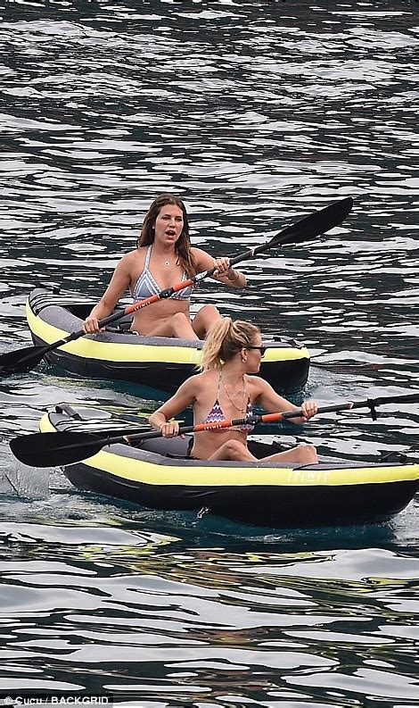 Sienna Miller Shows Off Her Toned Figure In Skimpy Bikini In Portofino