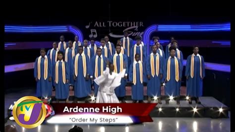 Tvj All Together Sing Ardenne High Peforms Order My Steps October