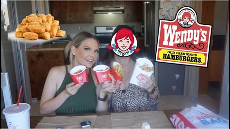 Eating Wendys Spicy Chicken Nuggets For The First Time Ever Mukbang