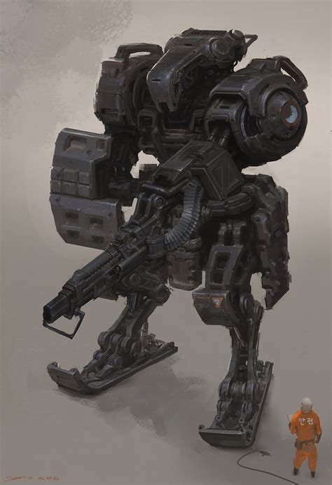 Artstation The Battle Robot