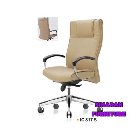 Jual KURSI KANTOR DIREKTUR ICHIKO IC 817 LEATHER HDT KURSI KERJA KURSI