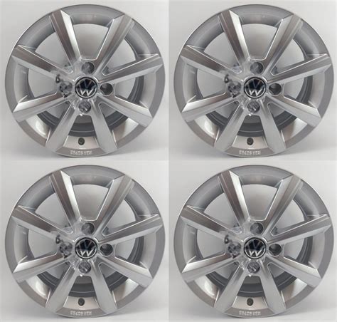 SET OF FOUR NEW GENUINE VW UP SKODA CITIGO SEAT Mii 14 MERANO ALLOY ...