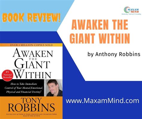 Awaken the Giant Within – Anthony Robbins (Book Review) – Maxam Mind