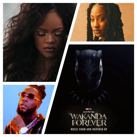 ‘Black Panther: Wakanda Forever’ Soundtrack: Rihanna, Tems, Burna Boy ...