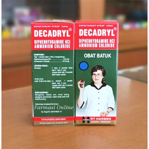 Jual Decadryl Syrup Ml Shopee Indonesia