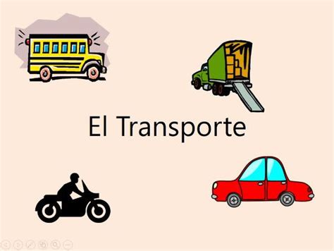 El Transporte A Spanish Teaching Resources