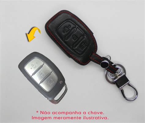 Capa Couro Chave Hyundai Tucson Ix Ix Sonata Es Frete Gr Tis