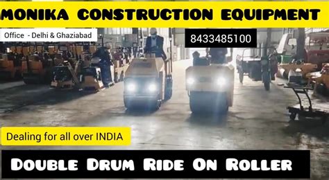 Mini Double Drum Ride On Roller Mm Model Name Number Frv At