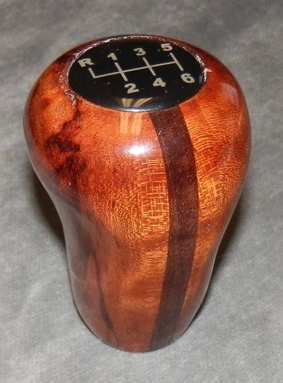 Custom Wood Gearshift Knobs