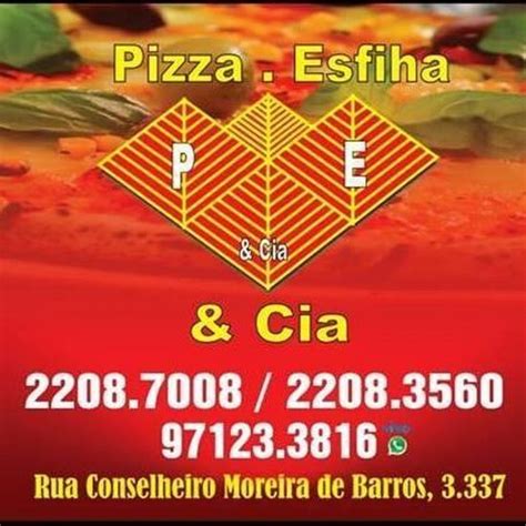 Menu Em Pizza Esfiha Cia S O Paulo Sp Pizzaria S O Paulo