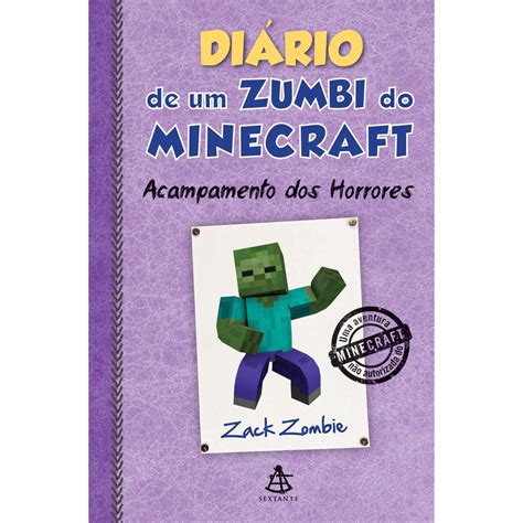 Livro Di Rio De Um Zumbi Do Minecraft Submarino