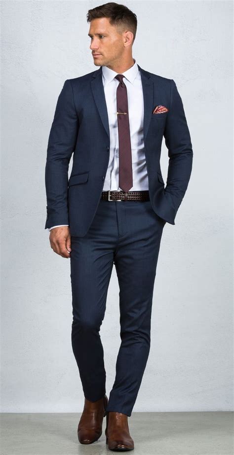 Nice Suit And Style Ropa Elegante Hombre Ropa Formal Hombre Moda