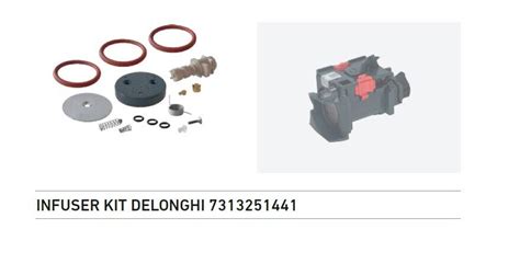 Delonghi Magnifica Repair Kit Counter Piston Thermoblock Brew Unit