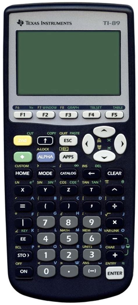 Texas Instruments Ti 89 Graphing Calculator