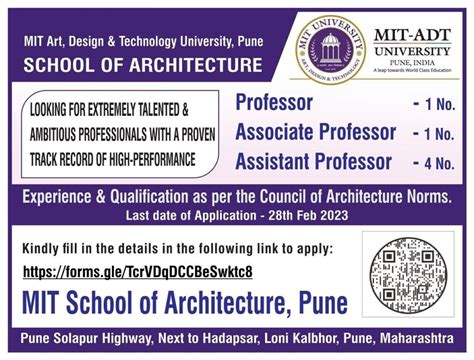 Vacancy For Professor Associate Professor And Assistant Professor At