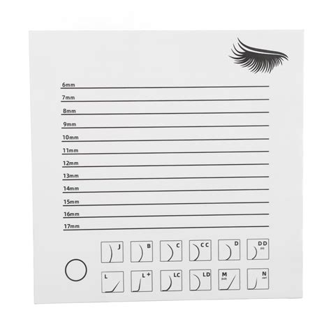 2 In1 Bigger Size White Lash Tray Holder Display Professional Strip