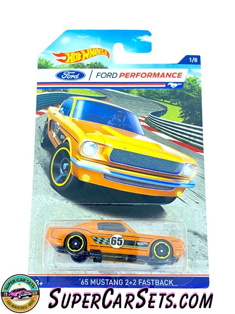 Hot Wheels Ford Performance 1 8 65 Mustang 2 2 Fastback Etsy