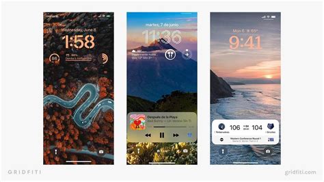 25 Aesthetic Lock Screen Ideas For Ios 16 Customization Gridfiti In