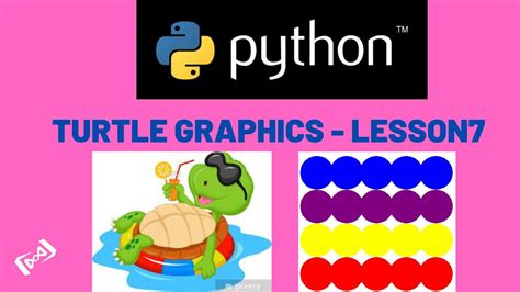 Python Turtle Graphics Tutorial Lesson