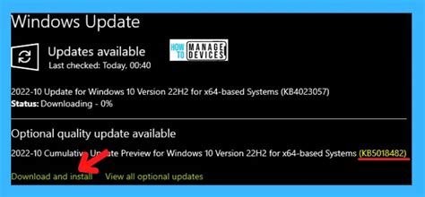 New Features Of Windows 10 22H2 | Issues Fixed HTMD Blog