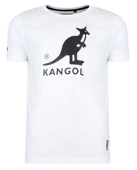 Kangol New Men S Printed Slim Fit Logo T Shirt Branded Print Top S M L