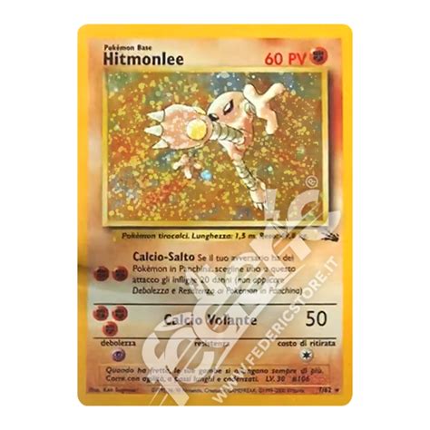 Hitmonlee Holo Unlimited It Mint Federicstore