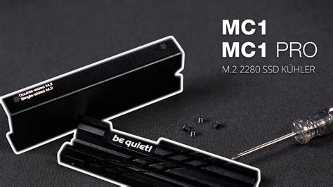MC1/Pro M.2 SSD-Kühler | Produktvorstellung | be quiet! - YouTube