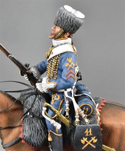 French Hussar Sapper Of The 11th Hussars Regiment 1805 1812