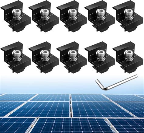 Amazon Zhengmy Solar Panel Mid Clamps 1 06 Inch Solar Panel