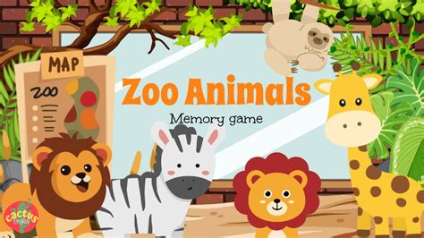 Zoo Animals - memory game