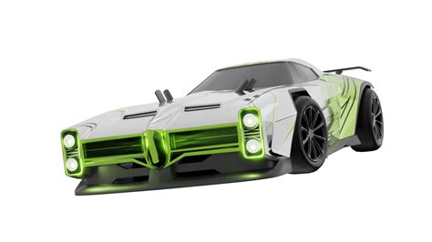 Optic Official Rocket League Vehicle Renders Behance