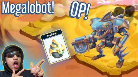 Hatching And Feeding Megalobot New Mythic Monster Monster Legends