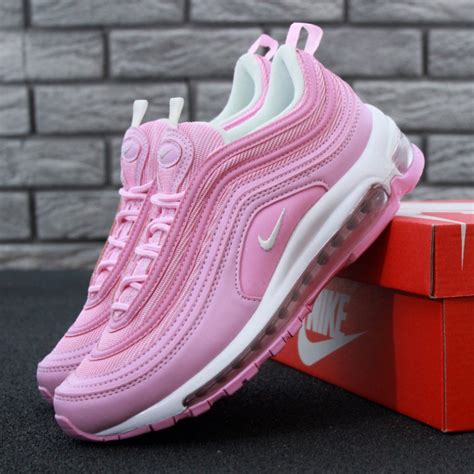Кроссовки женские Nike air max 97 pink / Найк аир макс 97 розовые (ID ...