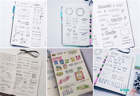 Ideas Para Tu Bullet Journal El Blog De Craftelier