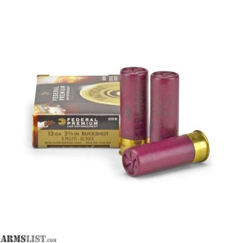 ARMSLIST For Sale Federal 12ga 00 Buckshot