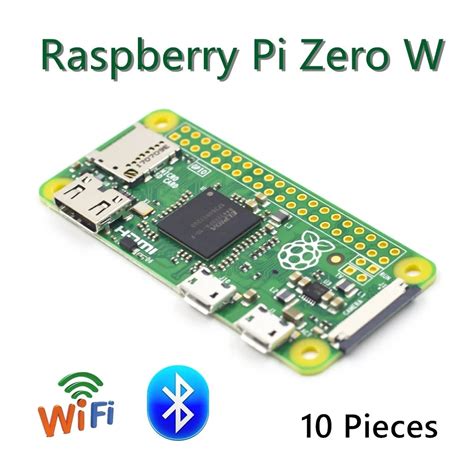 Placa Raspberry Pi Zero W 1ghz Cpu 512mb Ram Con Wifi Y Bluetooth Rpi W 1080p Salida De Vídeo Hd