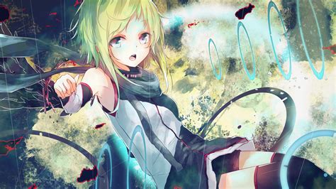 GUMI VOCALOID HD Wallpaper By La Na 1099527 Zerochan Anime Image