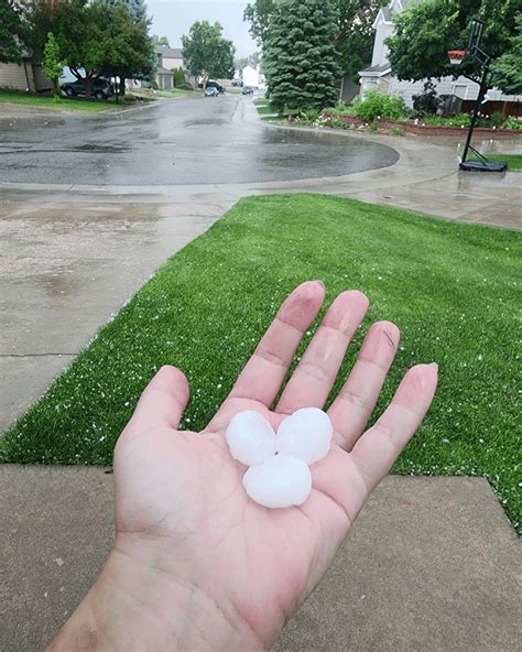 Small Testicle Sized Hail In Littleton Rdenvercirclejerk