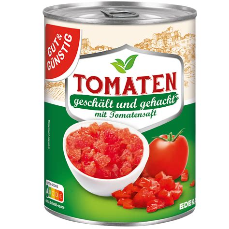 Gut G Nstig Tomaten Gesch Lt Gehackt Mit Tomatensaft G Dose Ebay