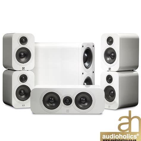 Q ACOUSTICS Q3000 CINEMA PACK WHITE LACQUER QA3088 HOME THEATRE