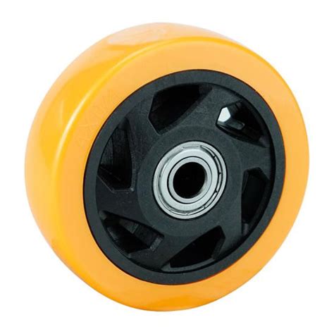 Customized Color Plastic Core Pvc Wheel Only Supplier