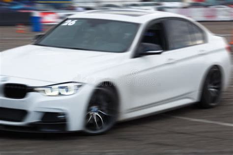 New BMW M3 F80 Race Car Drifting on High Speed with Motion Blur Effect ...