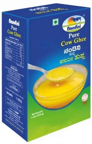 Nandini Ghee 500ml Pj And Nandini Ghee 1 L Bib Distributor Channel