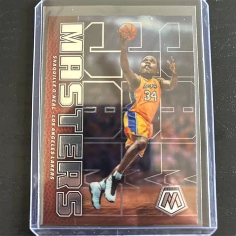 2022 23 SHAQUILLE O NEAL Panini mosaïque Jam Masters insert 10 LA