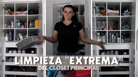 LIMPIEZA Y ORGANIZACIÓN EXTREMA de mi CLOSET YouTube