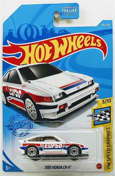 Hot Wheels 1985 Honda CR X Коллекционная модель 1 64 купить с доставкой по выгодным ценам в