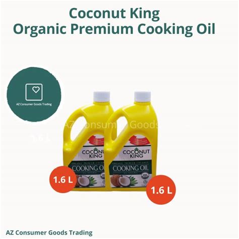 Az Consumer Coconut King Organic Coconut Cooking Oil X L Lazada Ph