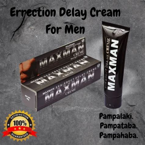 [quality Assurance] Maxman Original Delay Cream For Men Not Spray